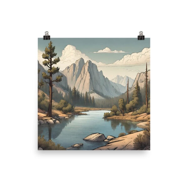 Kings Canyon National Park Poster - Image 2