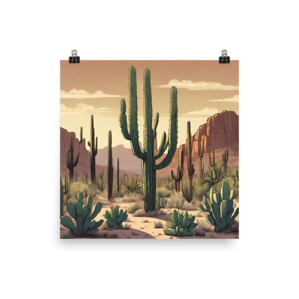 Saguaro National Park Poster - Image 3