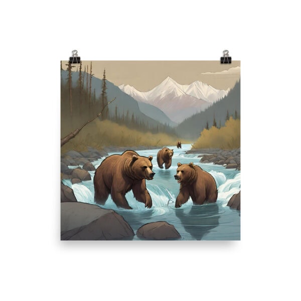 Katmai National Park Poster - Image 3