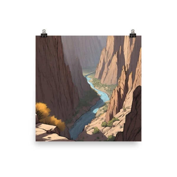 Black Canyon of the Gunnison National Park Poster - Image 3