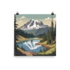 Mount Rainier National Park Poster - Image 4