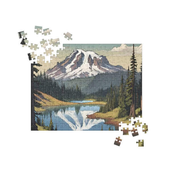 Mount Rainier National Park Jigsaw Puzzle