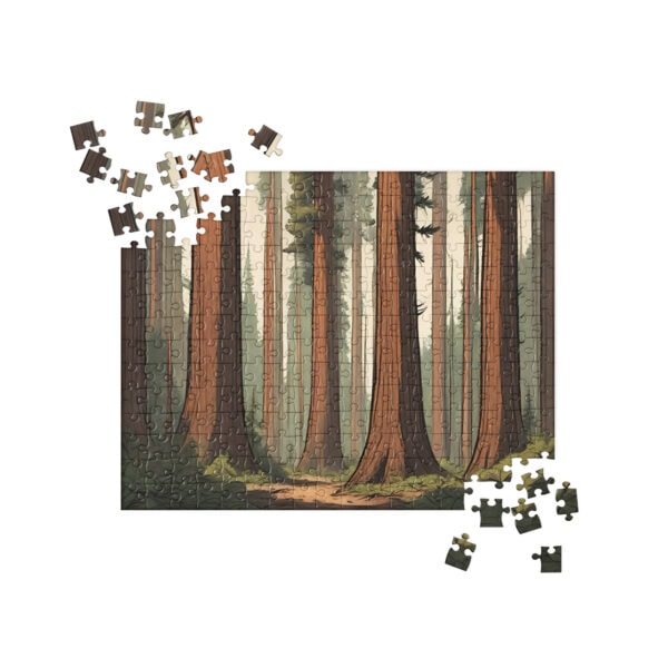 Redwood National Park Jigsaw Puzzle