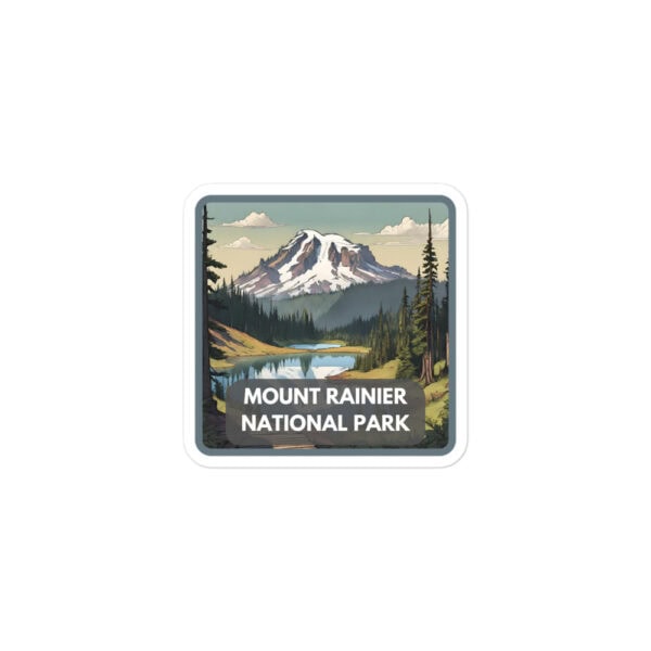 Mount Rainier National Park Sticker