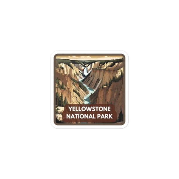 Yellowstone National Park Sticker