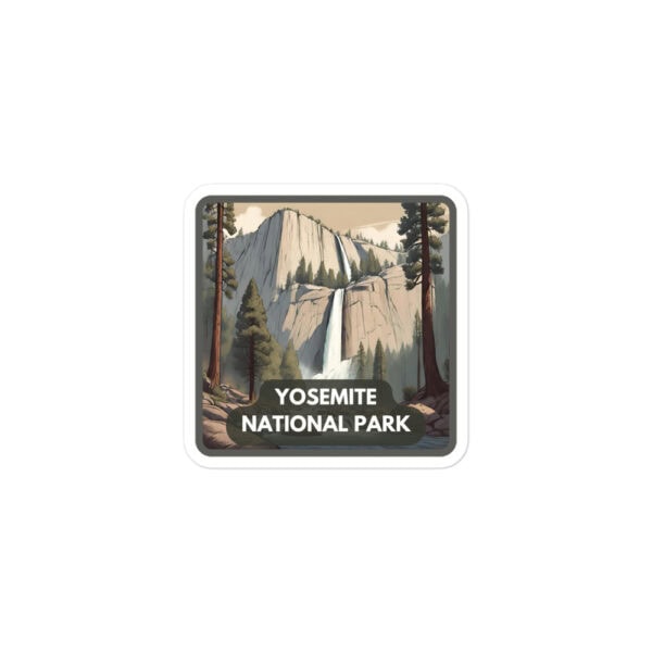 Yosemite National Park Sticker