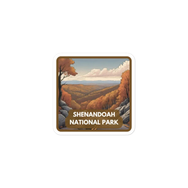 Shenandoah National Park Sticker