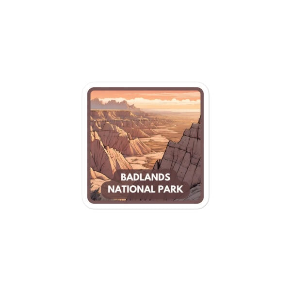 Badlands National Park Sticker