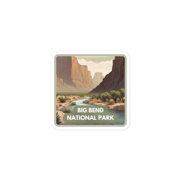 Big Bend National Park Sticker