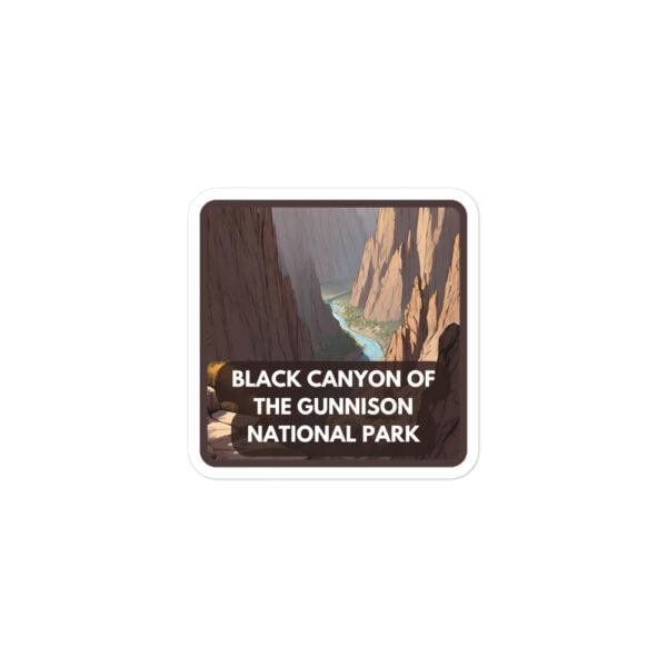 Black Canyon of the Gunnison National Park Sticker