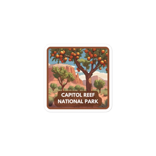 Capitol Reef National Park Sticker