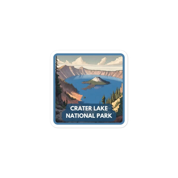 Crater Lake National Park Sticker