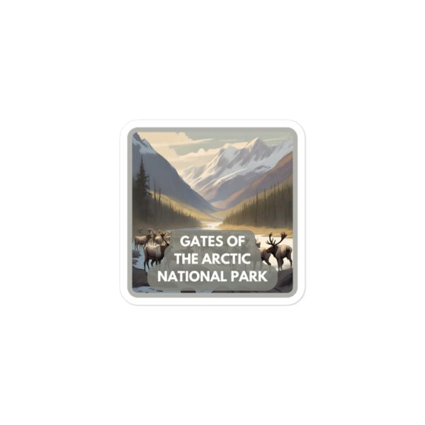 Gates of the Arctic National Park Sticker