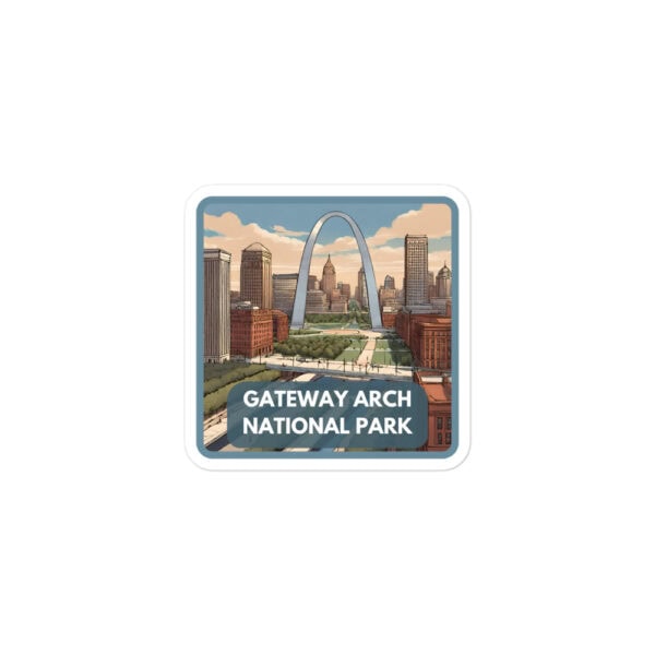 Gateway Arch National Park Sticker