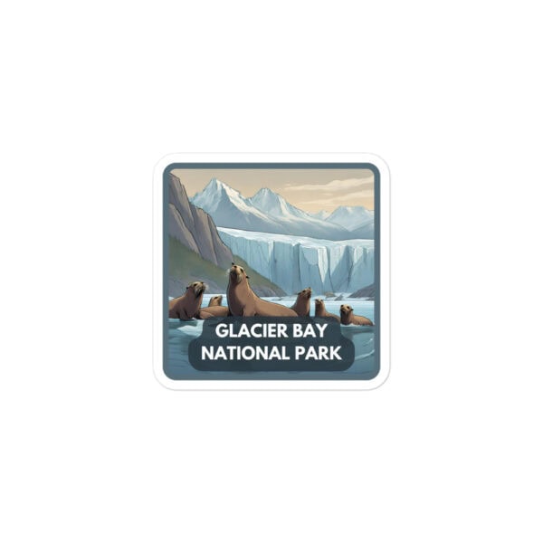 Glacier Bay National Park Sticker