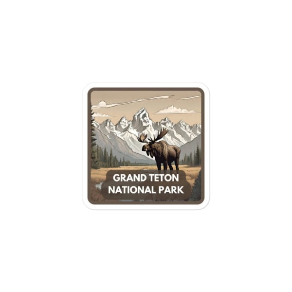Grand Teton National Park Sticker
