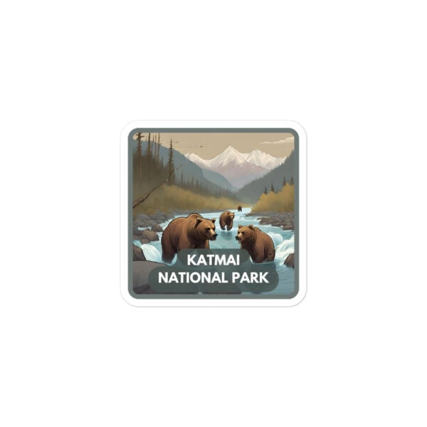 Katmai National Park Sticker