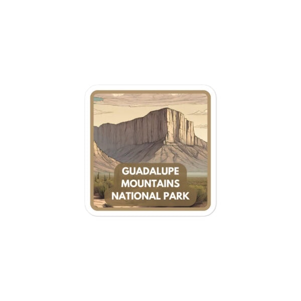 Guadalupe Mountains National Park Sticker