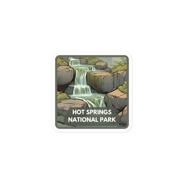 Hot Springs National Park Sticker