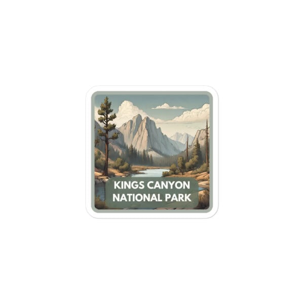Kings Canyon National Park Sticker