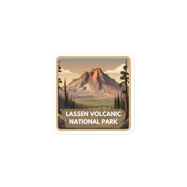 Lassen Volcanic National Park Sticker