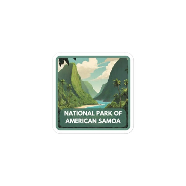 National Park of American Samoa Sticker