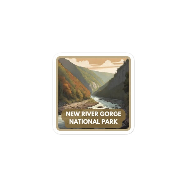 New River Gorge National Park Sticker
