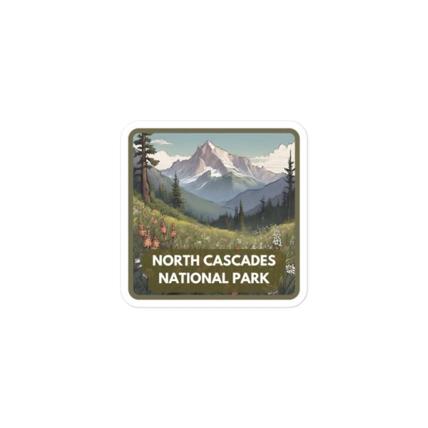 North Cascades National Park Sticker