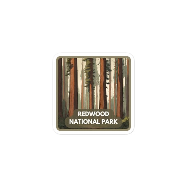 Redwood National Park Sticker