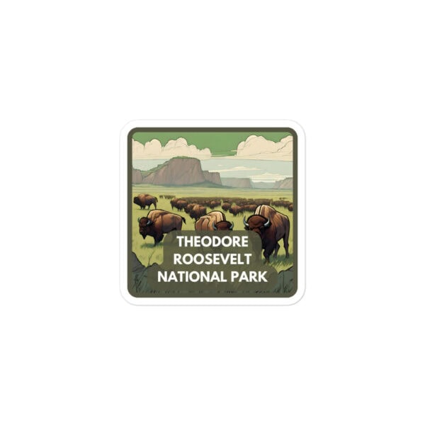 Theodore Roosevelt National Park Sticker