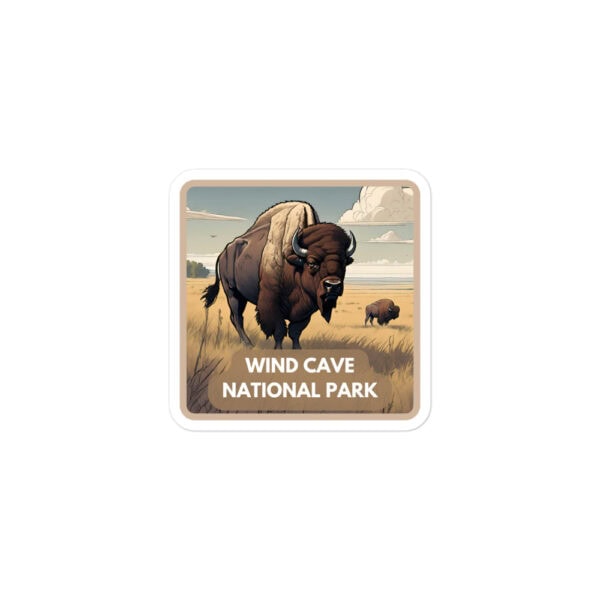 Wind Cave National Park Sticker