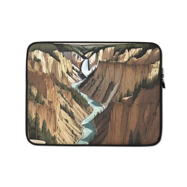 Yellowstone National Park Laptop Sleeve