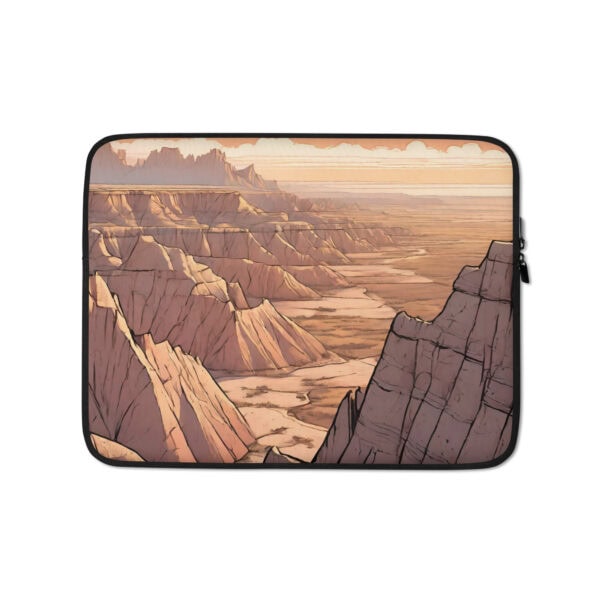 Badlands National Park Laptop Sleeve