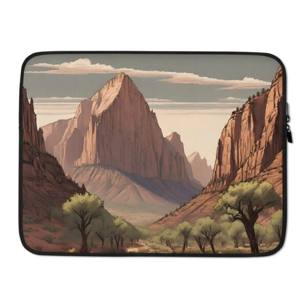 Zion National Park Laptop Sleeve - Image 2
