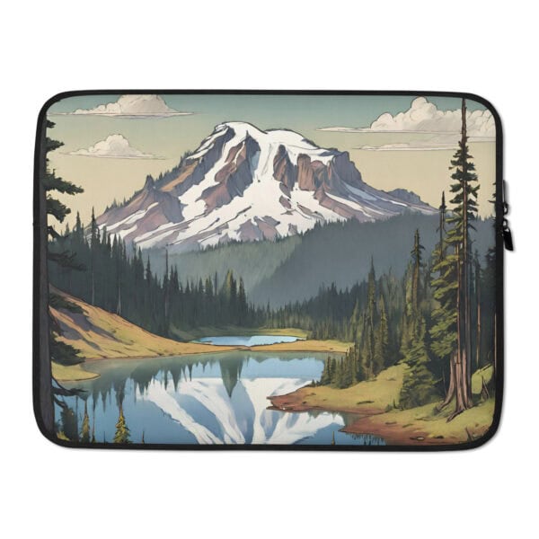Mount Rainier National Park Laptop Sleeve - Image 2