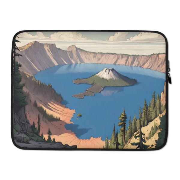 Crater Lake National Park Laptop Sleeve - Image 2