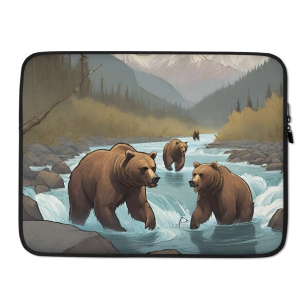 Katmai National Park Laptop Sleeve - Image 2