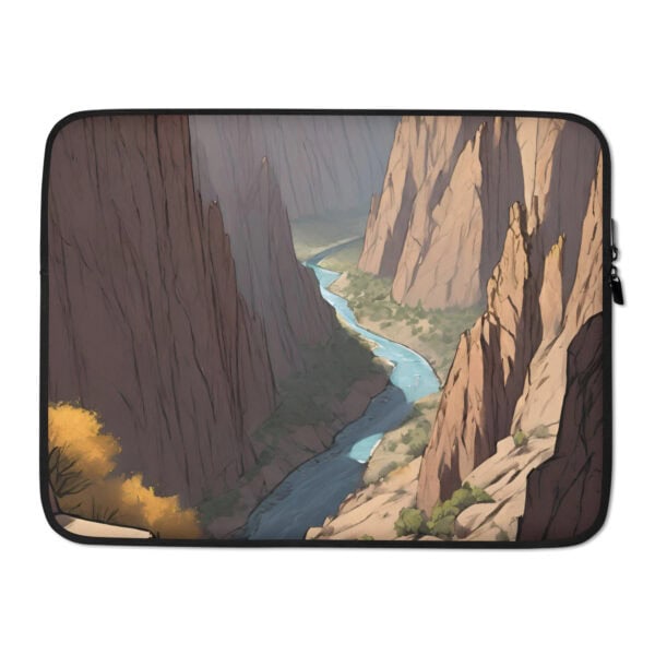 Black Canyon of the Gunnison National Park Laptop Sleeve - Image 2