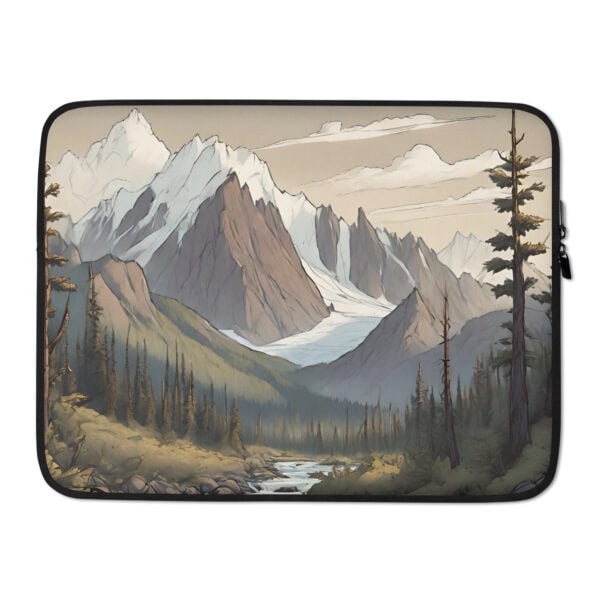 Wrangell-St. Elias National Park Laptop Sleeve - Image 2