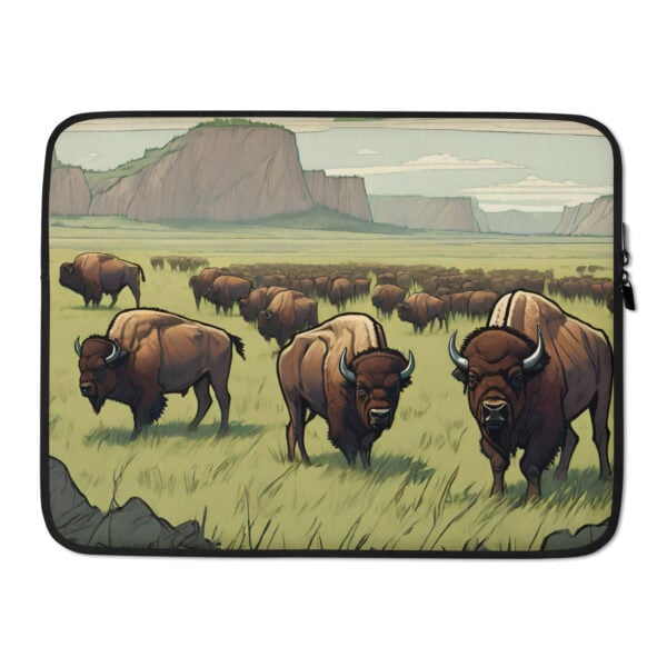 Theodore Roosevelt National Park Laptop Sleeve - Image 2