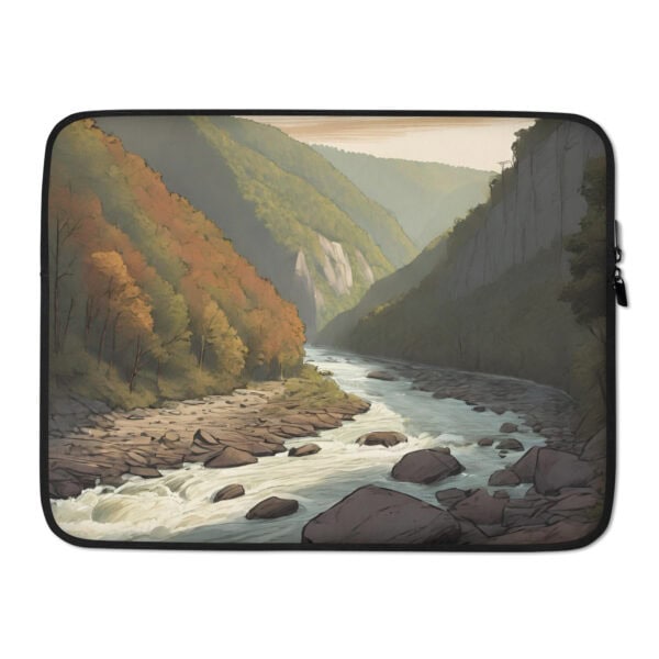 New River Gorge National Park Laptop Sleeve - Image 2