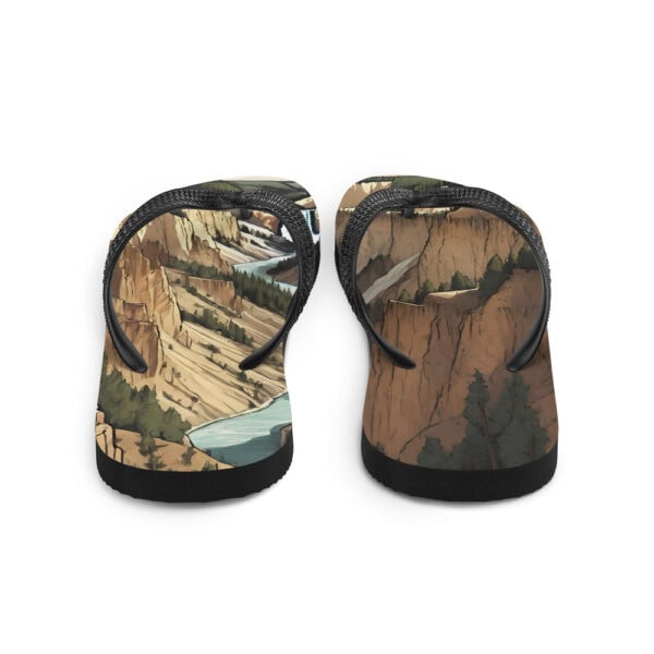 Yellowstone National Park Flip-Flops - Image 3
