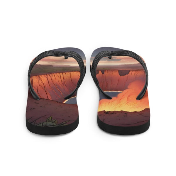 Hawai‘i Volcanoes National Park Flip-Flops - Image 3