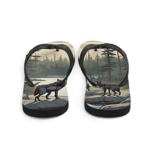 Isle Royale National Park Flip-Flops - Image 3