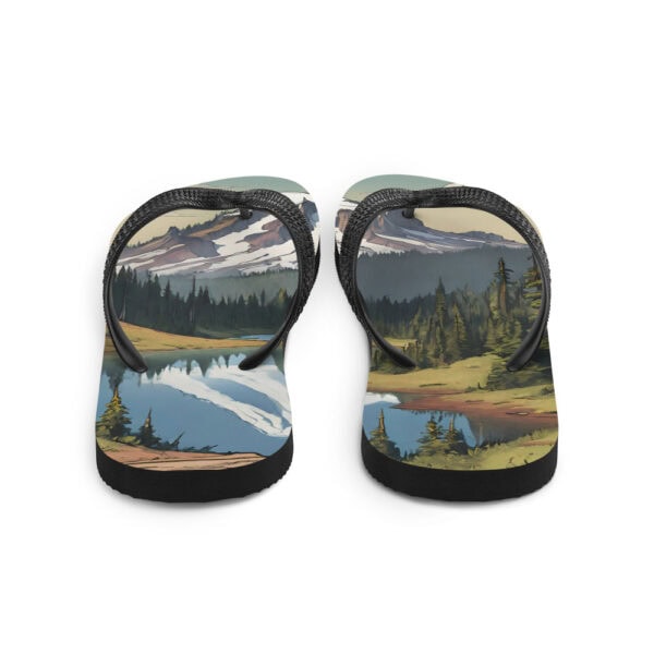 Mount Rainier National Park Flip-Flops - Image 3