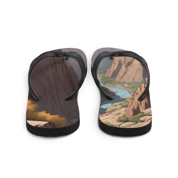 Black Canyon of the Gunnison National Park Flip-Flops - Image 3