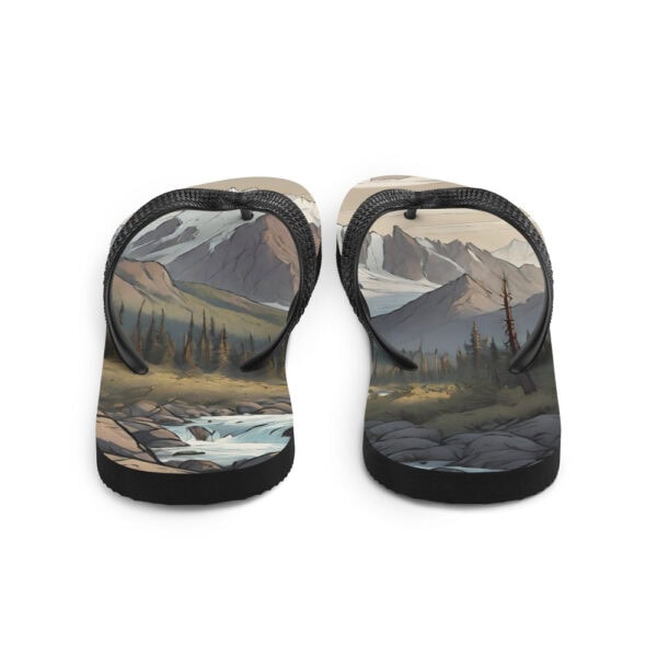 Wrangell-St. Elias National Park Flip-Flops - Image 3