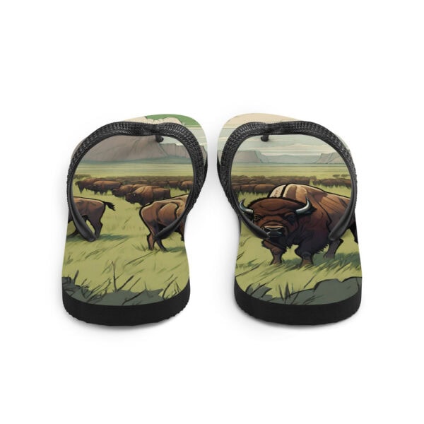 Theodore Roosevelt National Park Flip-Flops - Image 3