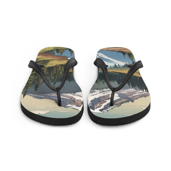 Mount Rainier National Park Flip-Flops - Image 4