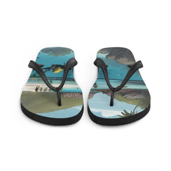 Virgin Islands National Park Flip-Flops - Image 4